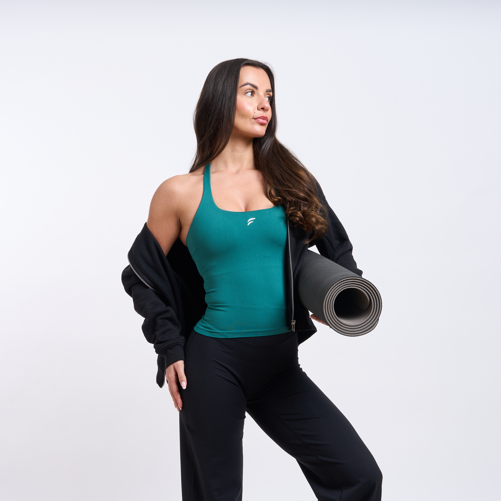 SKNCORE™ Halter Neck Vest with Built in Bra