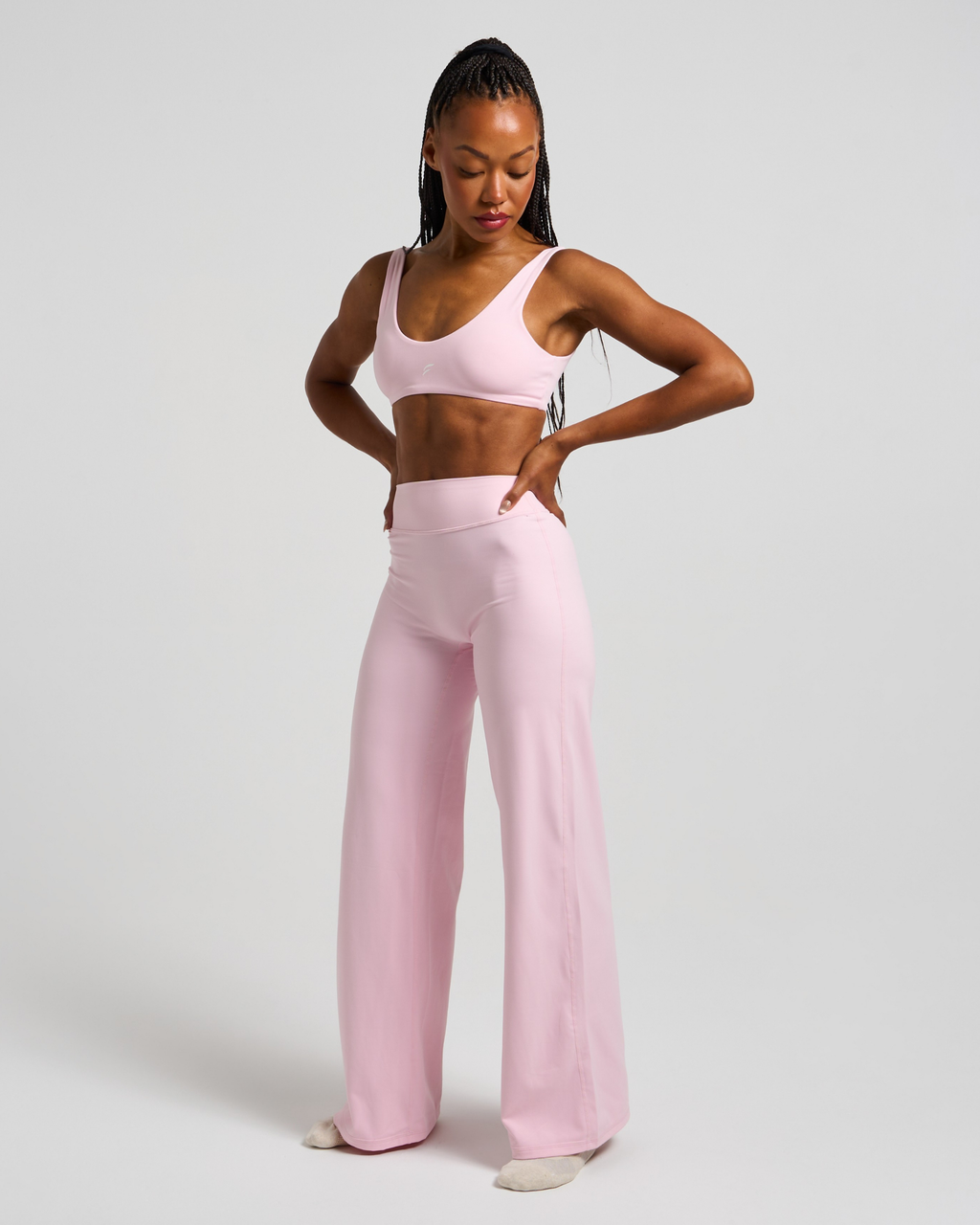 SKNCLOUD™ Curve Bralette with White Logo