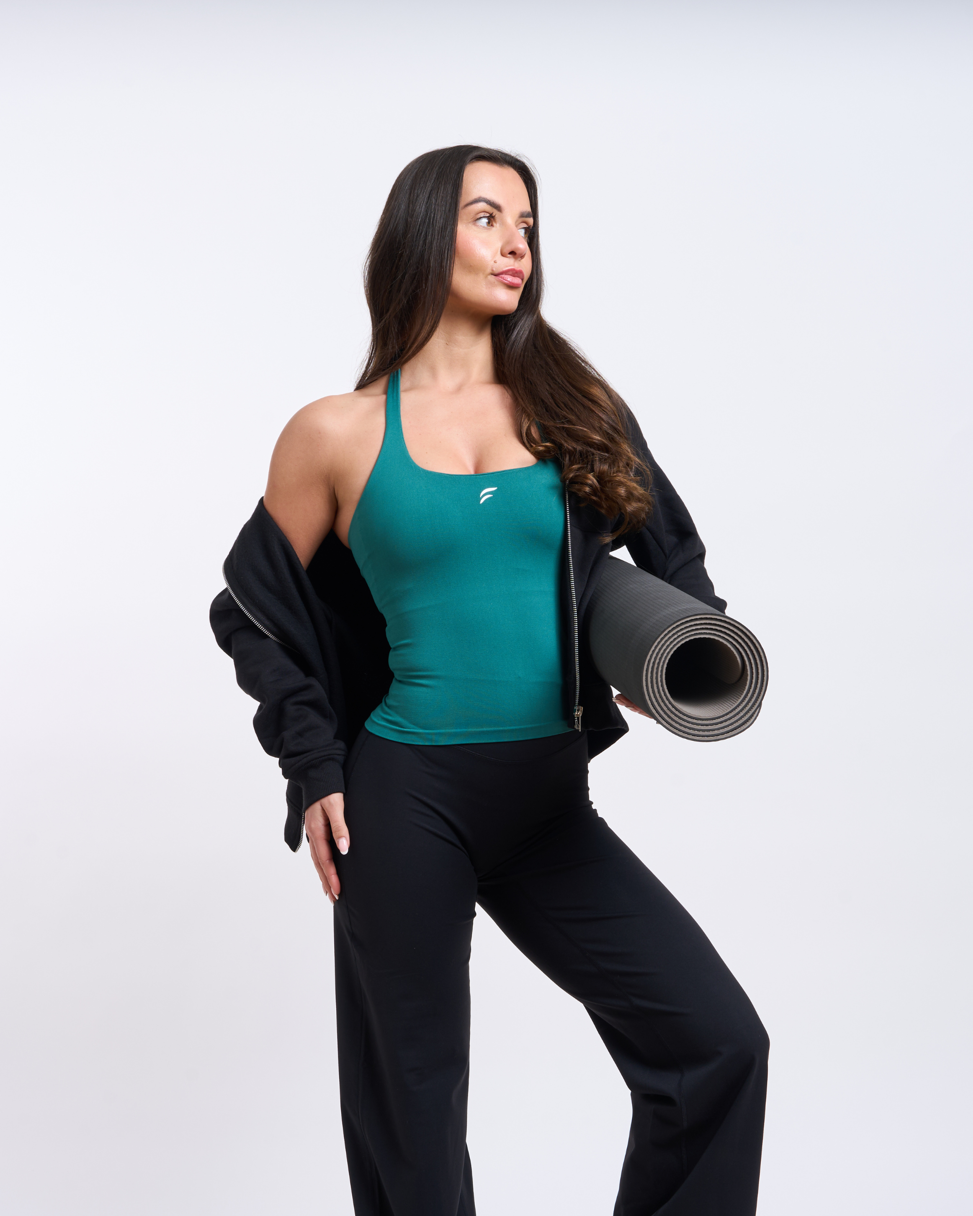 SKNCORE™ Halter Neck Vest with Built in Bra
